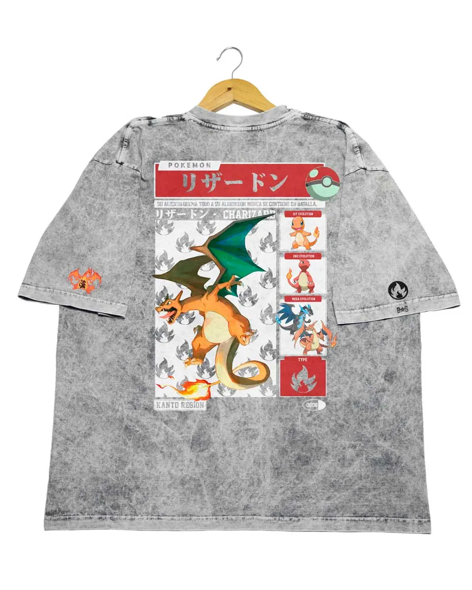 Camiseta Charizard 2.0