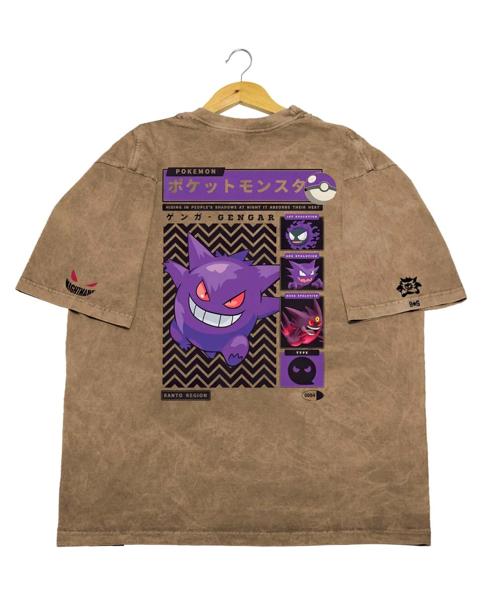 Camiseta Gengar 1.0